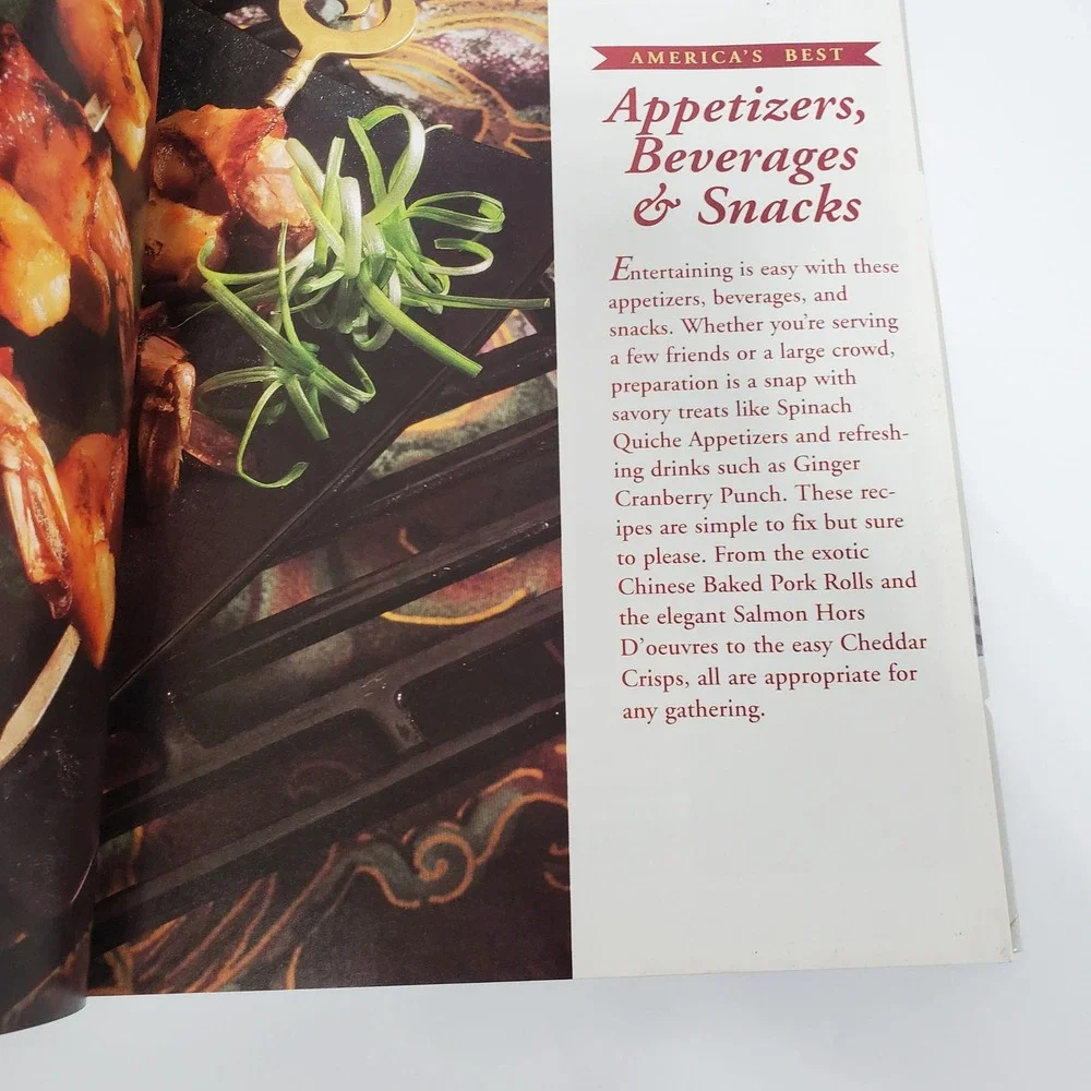Better Homes and Gardens Community Recipes Cookbook OS White Excellent 1st Ed
